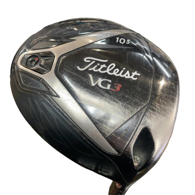 【中古】 タイトリスト Titleist VG3(2018) 10.5° １番ウッド DR Titleist VG60(2018) (フレックスS) メンズ 成人男性用 右利き 右用 C序列付ける ゴルフ野球クラブ
