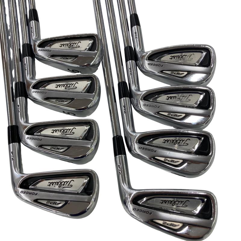【中古】 タイトリスト Titleist AP2 714 8S アイアン仕掛ける IR 完全無欠特注立て坑 (フレックスS) メンズ 成人男性用 右利き 右用 C序列付ける ゴルフ野球クラブ
