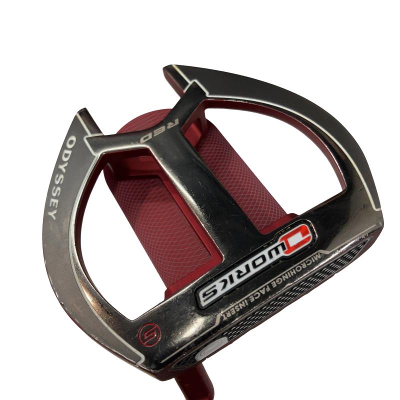 【中古】 オデッセイ O WORKS RED 2・BALL FANG S 34in パター PT スチール写真 (フレックス余分の物) メンズ 成人男性用 右利き 右用 C序列付ける ゴルフ野球クラブ