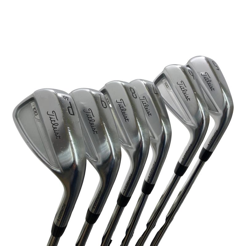 【中古】 タイトリスト Titleist T100(2023) 6S アイアンセット IR Dynamic Gold (フレックスS) メンズ 男性用 右利き 右用 Cランク ゴルフクラブ