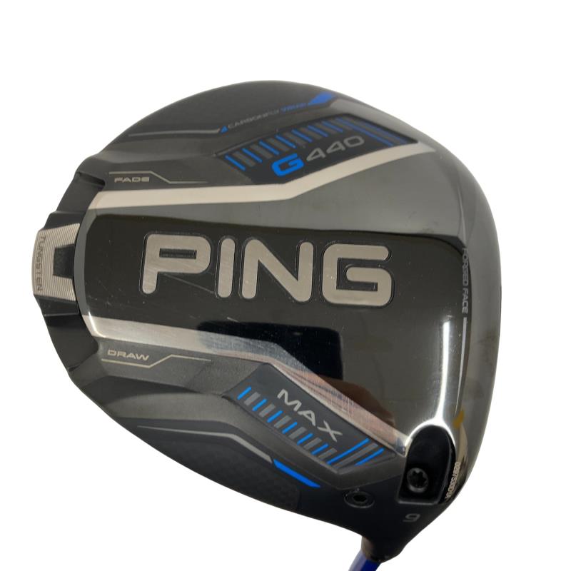 【中古】 ピン G440 MAX  9° １番ウッド DR ALTA J CB BLUE(DR) (フレックスS) メンズ 成人男性用 右利き 右用 C序列付ける ゴルフ野球クラブ