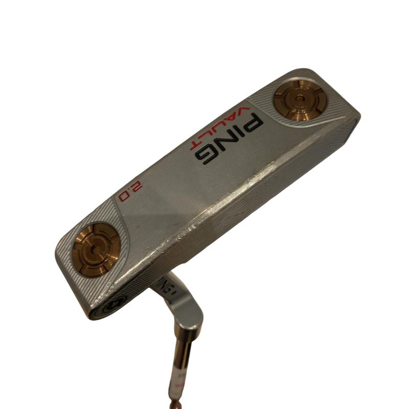 【中古】 ピン VAULT 2.0 DALE ANSER プラチナム(335g) 34インチ(PP61グリップ) パター PT スチール (フレックスその他) メンズ 男性用 右利き 右用 Cランク ゴルフクラブ