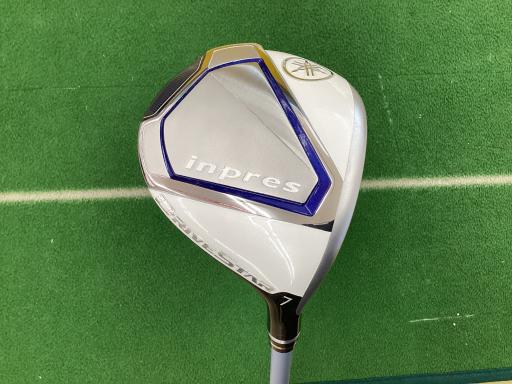 【中古】 ヤマハ inpres DRIVESTAR 7W レディース フェアウェイウッド FW VANQUISH for inpres LM423f (フレックスL) レディース 女性用 右利き 右用 Bランク ゴルフクラブ
