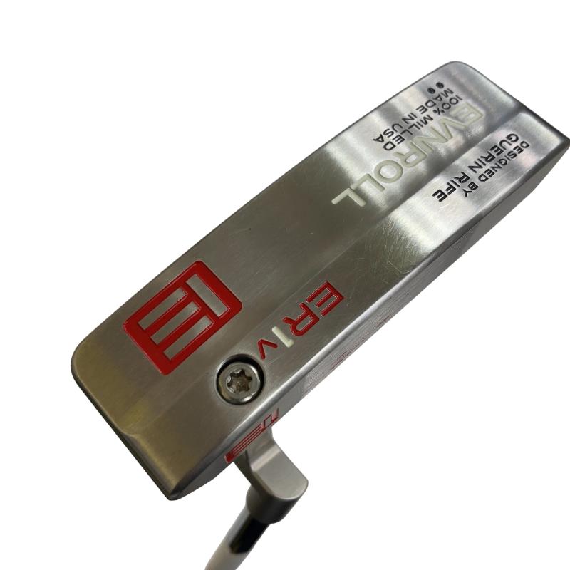 【中古】 EVNROLL EVNROLL ER1v(ショートクランクネック) 34in パター PT スチール写真 (フレックス余分の物) メンズ 成人男性用 右利き 右用 B位置づける ゴルフ野球クラブ