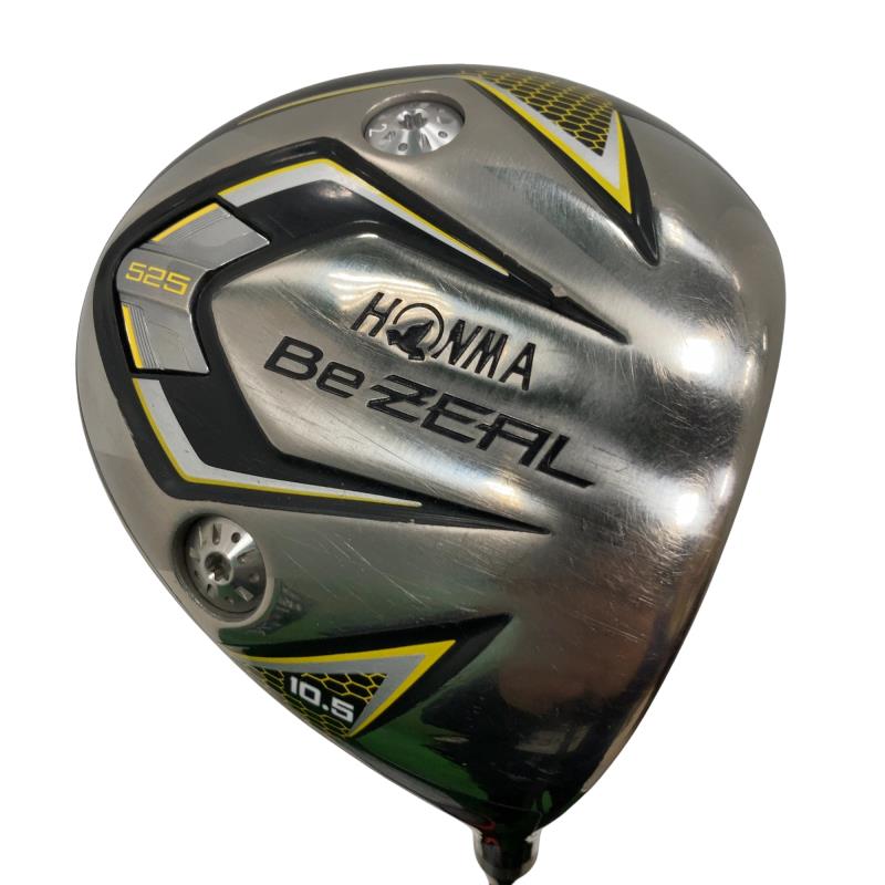 【中古】 本間ゴルフ Be ZEAL 525 10.5° ドライバー DR VIZARD for Be ZEAL(ドライバー) (フレックスSR) メンズ 男性用 右利き 右用 Cランク ゴルフクラブ