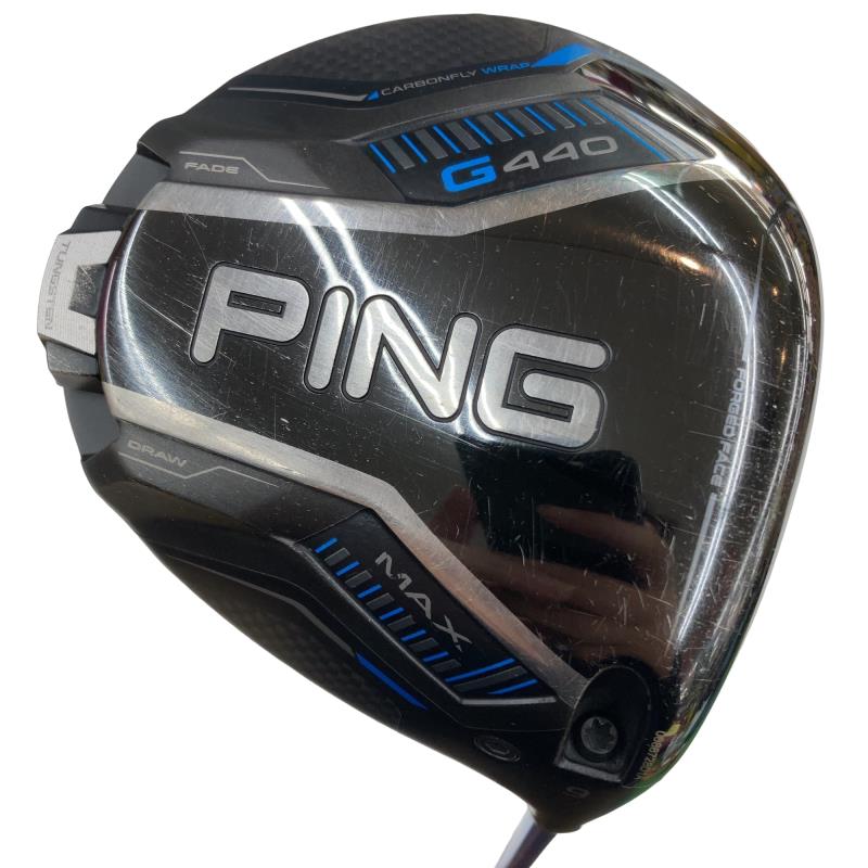 【中古】 ピン G440 MAX  9° １番ウッド DR ALTA J CB BLUE(DR) (フレックスS) メンズ 成人男性用 右利き 右用 C序列付ける ゴルフ野球クラブ