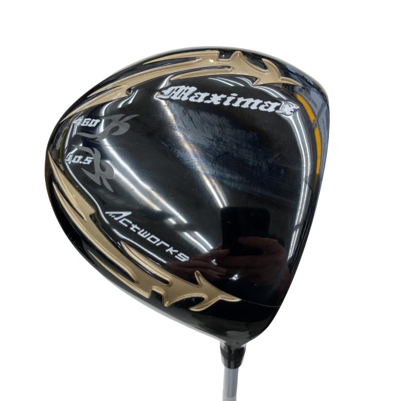 【中古】 ワークスゴルフ Actworks MAXIMAX 10.5° ドライバー DR リシャフト (フレックスその他) メンズ 男性用 右利き 右用 Cランク ゴルフクラブ