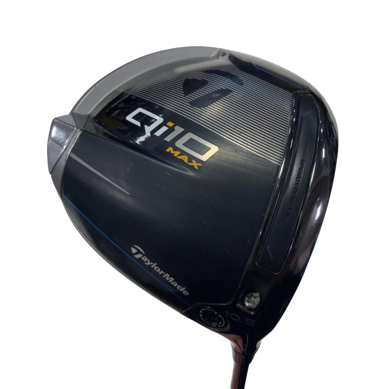 【中古】 テーラーメイド Qi10 MAX 10.5° ドライバー DR Diamana BLUE TM50(Qi10 DR) (フレックスSR) メンズ 男性用 右利き 右用 Cランク ゴルフクラブ