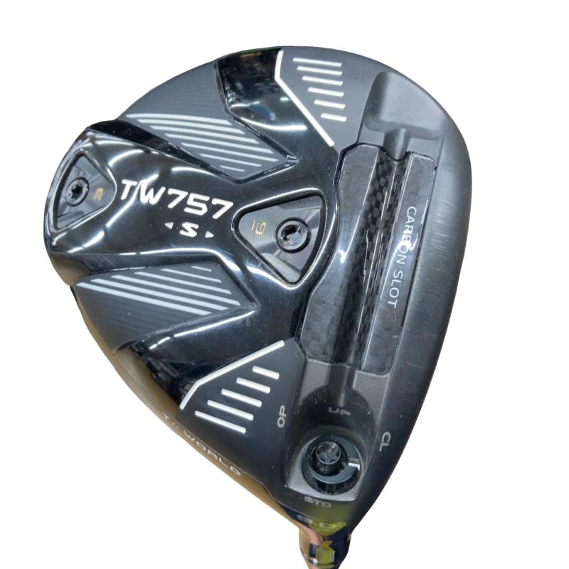【中古】 本間ゴルフ TOUR WORLD TW757 S  9° １番ウッド DR VIZARD for TW757(DR) (フレックスS) メンズ 成人男性用 右利き 右用 C序列付ける ゴルフ野球クラブ