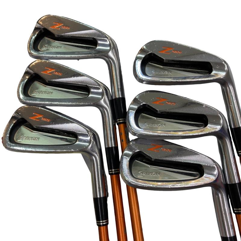 【中古】 ダンロップ SRIXON Z565  6S アイアン仕掛ける IR Miyazaki Kaula 8 for IRON (フレックスS) メンズ 成人男性用 右利き 右用 D序列付ける ゴルフ野球クラブ