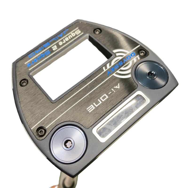 【中古】 オデッセイ Ai-ONE SQUARE 2 SQUARE JAILBIRD 34インチ パター PT STROKE LAB 90 スチール (フレックスその他) メンズ 男性用 右利き 右用 Cランク ゴルフクラブ｜ゴルフパートナー 中古クラブ店