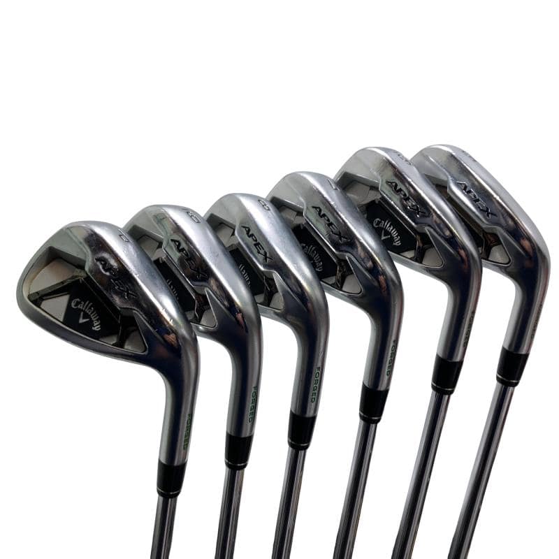 【中古】 キャロウェイ APEX(2021) 6S アイアンセット IR NS PRO MODUS3 TOUR105 (フレックスS) メンズ 男性用 右利き 右用 Cランク ゴルフクラブ