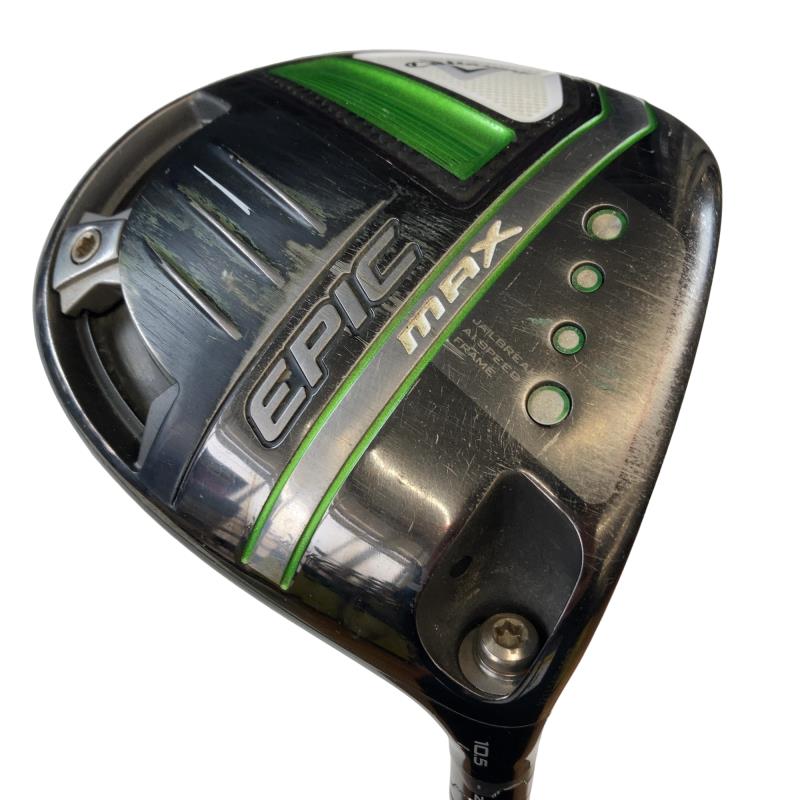 【中古】 キャロウェイ EPIC MAX 10.5° １番ウッド DR Diamana 40 for CW(2021 EPIC DR) (フレックスSR) メンズ 成人男性用 右利き 右用 C位置づける ゴルフ野球クラブ