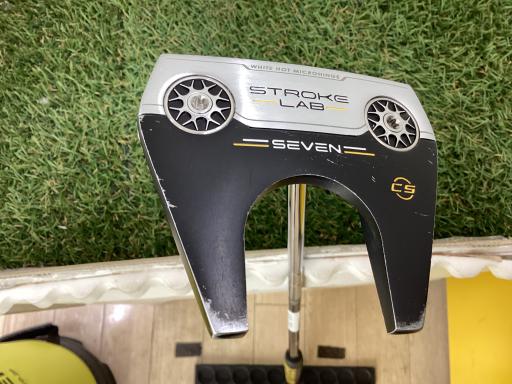 【中古】 オデッセイ STROKE LAB SEVEN 34インチ パター PT STROKE LAB (フレックスその他) メンズ 男性用 右利き 右用 Cランク ゴルフクラブ