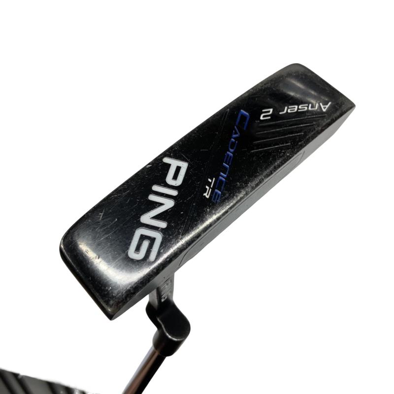 【中古】 ピン CADENCE TR Anser 2(黒)(長さ調整機能付き) パター PT スチール (フレックスその他) メンズ 男性用 右利き 右用 Cランク ゴルフクラブ