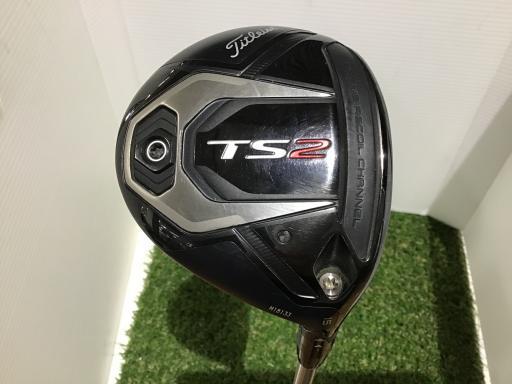 【中古】 タイトリスト TS2 15° フェアウェイウッド FW Titleist Speeder 519 EVOLUTION (フレックスSR) メンズ 成人男性用 右利き 右用 C位置づける ゴルフ野球クラブ