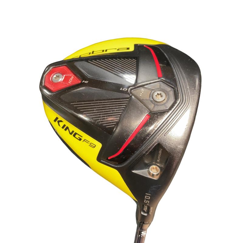 【中古】 コブラ KING F9 SPEEDBACK 10.5°(イエロー) ドライバー DR Tour AD VR-6 (フレックスS) メンズ 男性用 右利き 右用 Dランク ゴルフクラブ
