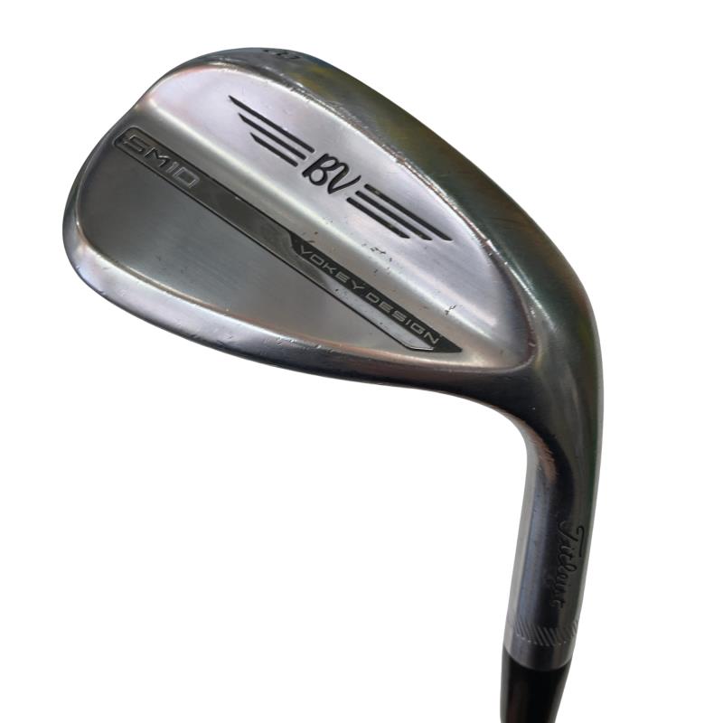 【中古】 タイトリスト VOKEY SPIN MILLED SM10 ツアークロム 58°/14°K ウェッジ WG Dynamic Gold (フレックスS) メンズ 男性用 右利き 右用 Dランク ゴルフクラブ