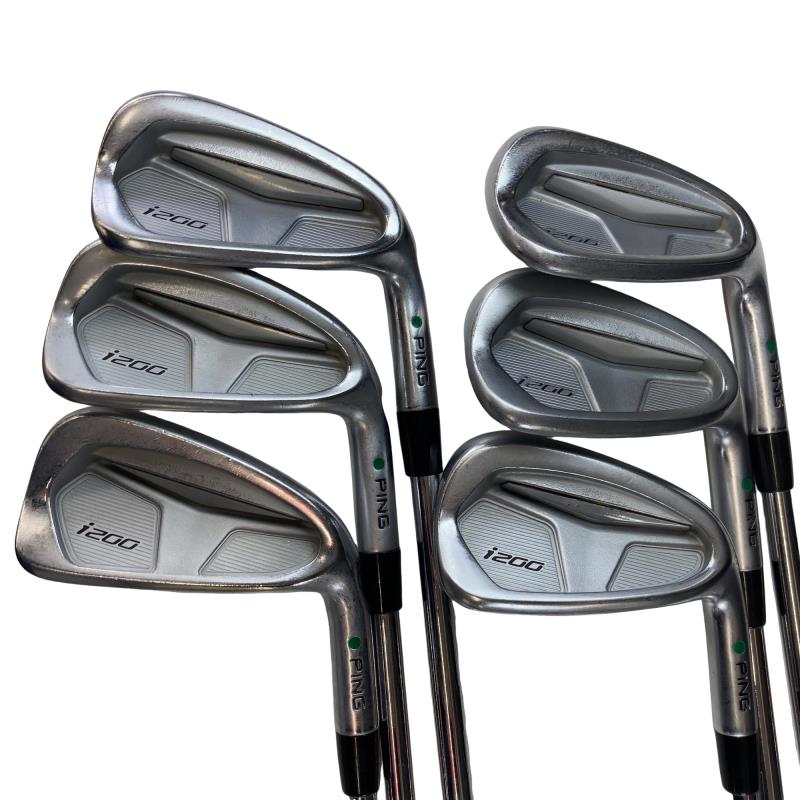 【中古】 ピン i200 6S アイアン仕掛ける IR NS PRO MODUS3 TOUR105 (フレックスS) メンズ 成人男性用 右利き 右用 C位置付ける ゴルフ野球クラブ スポーツ・アウトドア-アイアン