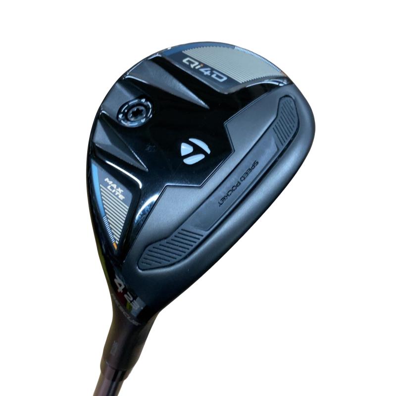 【中古】 仕立て屋お手伝いさん Qi4D MAX LITE U4 ありがた味 UT REAX 45(Qi4D UT) (フレックスSR) メンズ 成人男性用 右利き 右用 B価値づける ゴルフ野球クラブ