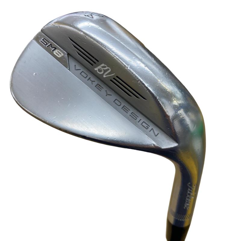 【中古】 タイトリスト VOKEY SPIN MILLED SM8 ツアークロム 54°/10°S USA ウェッジ WG Dynamic Gold (フレックスその他) メンズ 男性用 右利き 右用 Cランク ゴルフクラブ|ゴルフパートナー 中古クラブ店
