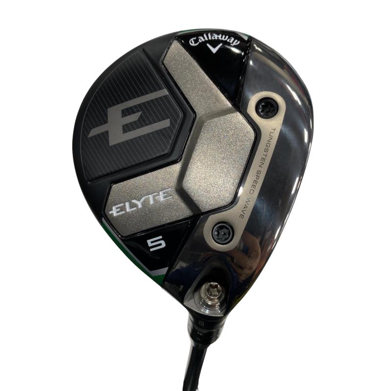 【中古】 キャロウェイ ELYTE  5W フェアウェイウッド FW VENTUS GREEN 50 for CW(ELYTE FW) (フレックスS) メンズ 成人男性用 右利き 右用 B序列付ける ゴルフ野球クラブ