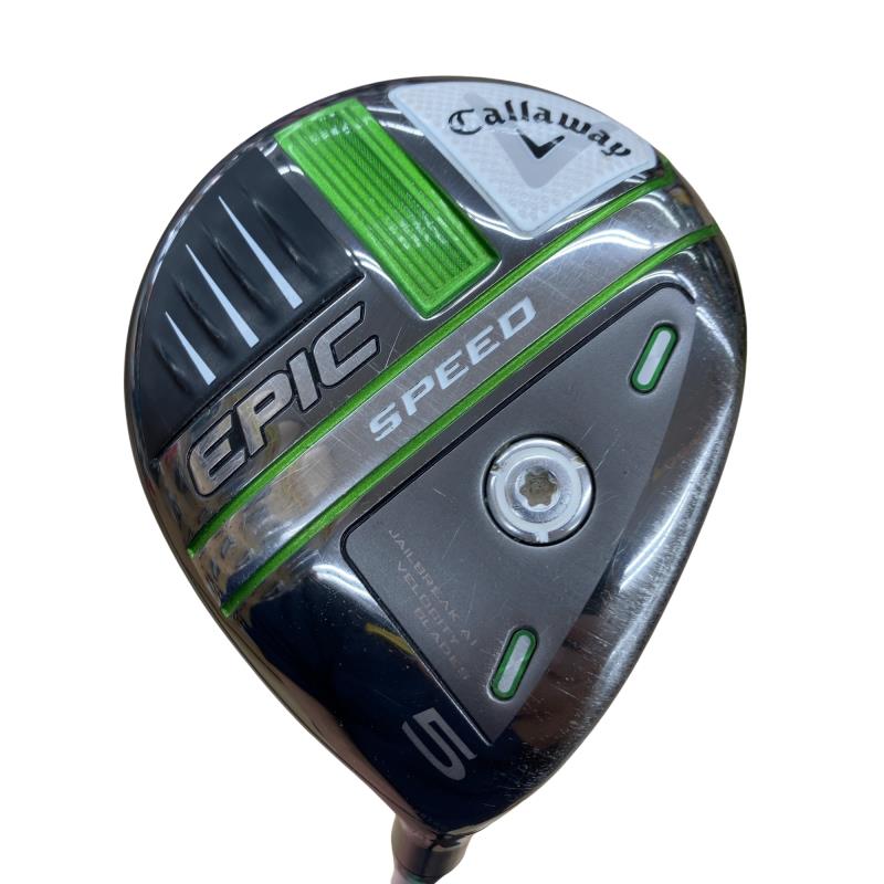 【中古】 キャロウェイ EPIC SPEED 5W フェアウェイウッド FW リシャフト (フレックスその他) メンズ 男性用 右利き 右用 Cランク ゴルフクラブ 10,061円