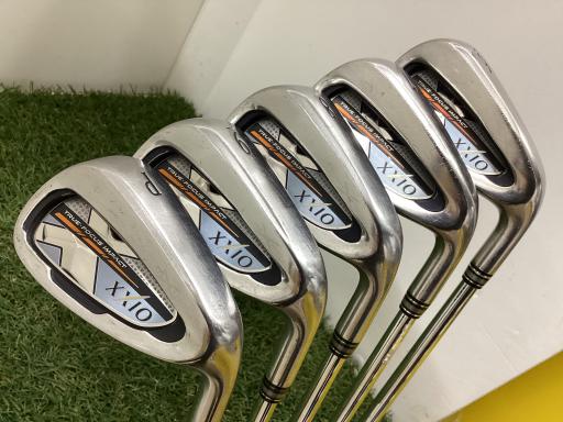 【中古】 ダンロップ XXIO(2018) 5S アイアンセット IR NS PRO 870GH D.S.T for XXIO (フレックスR) メンズ 男性用 右利き 右用 Cランク ゴルフクラブ