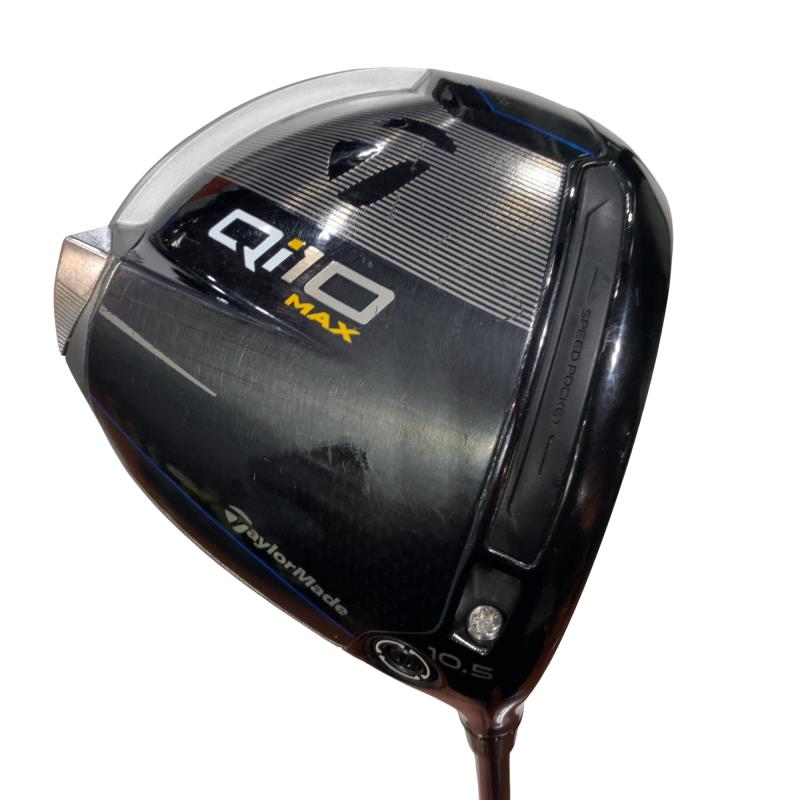 【中古】 テーラーメイド Qi10 MAX 10.5° ドライバー DR Diamana BLUE TM50(Qi10 DR) (フレックスS) メンズ 男性用 右利き 右用 Cランク ゴルフクラブ
