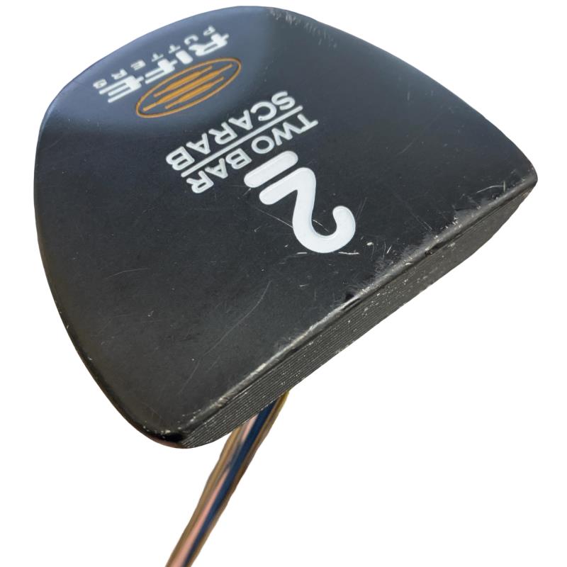 【中古】 RIFE TWO BAR Scarab(2009) ストレート 33インチ パター PT スチール (フレックスその他) メンズ 男性用 右利き 右用 Cランク ゴルフクラブ