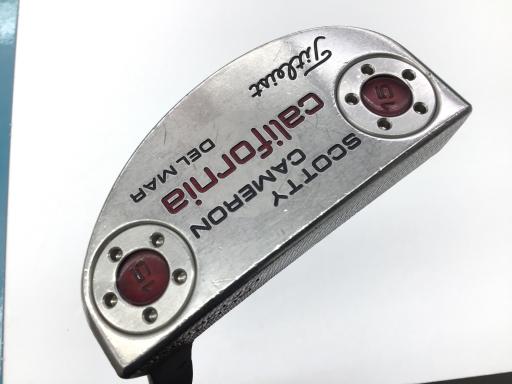 【中古】 タイトリスト SCOTTY CAMERON California DEL MAR(2012) 34in パター PT スチール写真 (フレックス余分の物) メンズ 成人男性用 右利き 右用 C序列付ける ゴルフ野球クラブ