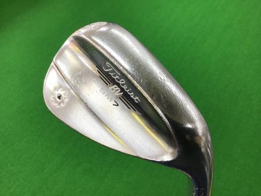 【中古】 タイトリスト VOKEY SPIN MILLED SM7 ツアークロム 52°/12°F ウェッジ WG NS PRO MODUS3 TOUR120 (フレックスS) メンズ 男性用 右利き 右用 Dランク ゴルフクラブ