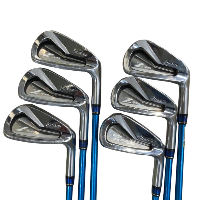 【中古】 ダンロップ SRIXON Z545 6S アイアンセット IR Miyazaki Kosuma Blue(水) Iron (フレックスS) メンズ 男性用 右利き 右用 Cランク ゴルフクラブ
