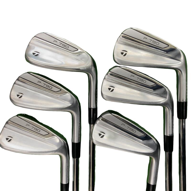 【中古】 テーラーメイド Taylor Made P・790(2019) 6S アイアンセット IR 純正特注シャフト (フレックスS) メンズ 男性用 右利き 右用 Cランク ゴルフクラブ