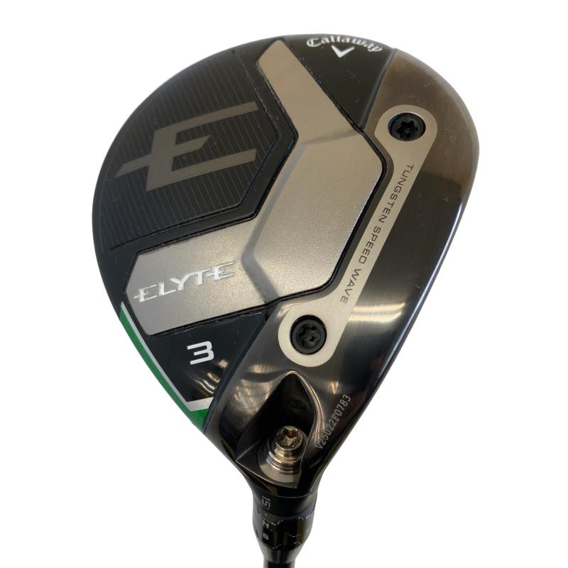 【中古】 キャロウェイ ELYTE  3W フェアウェイウッド FW VENTUS GREEN 50 for CW(ELYTE FW) (フレックスS) メンズ 成人男性用 右利き 右用 B価値づける ゴルフ野球クラブ