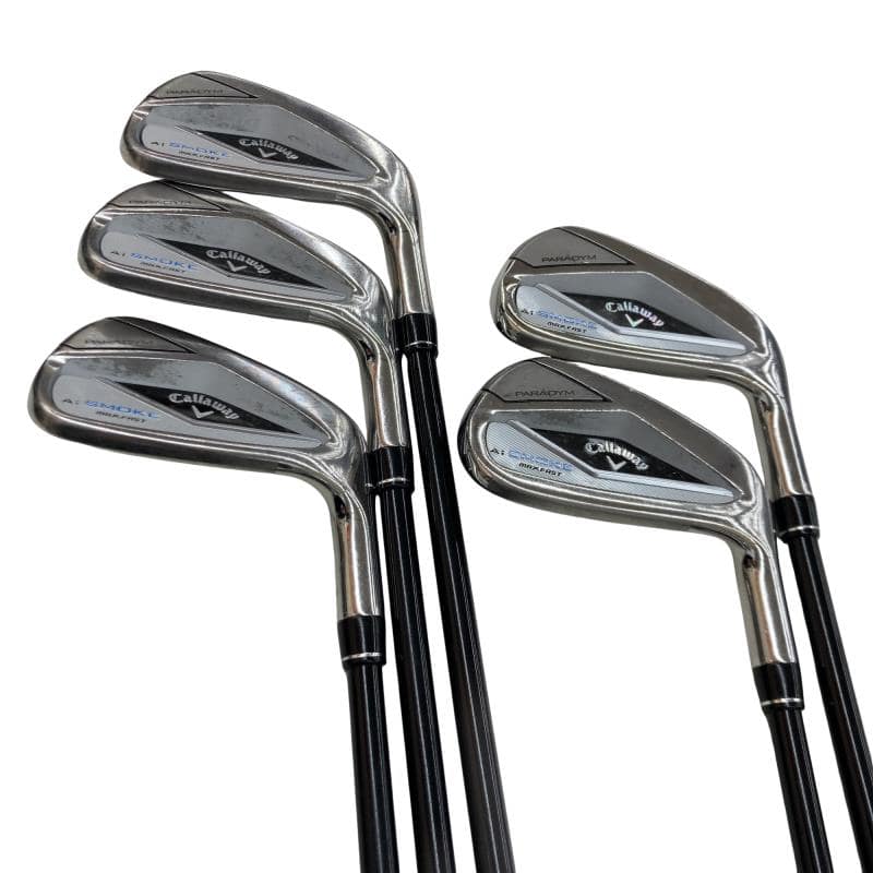 【中古】 キャロウェイ PARADYM Ai SMOKE MAX FAST 5S アイアン仕掛ける IR TENSEI 40 for CW(Ai SMOKE IR) (フレックスR) メンズ 成人男性用 右利き 右用 C価値づける ゴルフ野球クラブ
