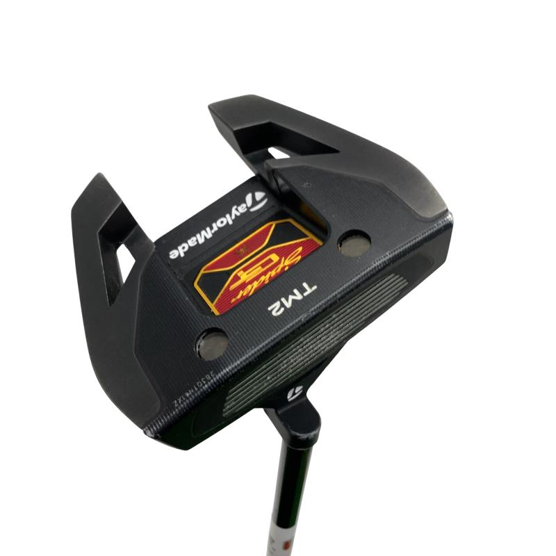 【中古】 仕立て屋御手伝いさん Spider GT BLACK TM2 33in パター PT スチール写真 (フレックス余分の物) メンズ 成人男性用 右利き 右用 C序列付ける ゴルフ野球クラブ