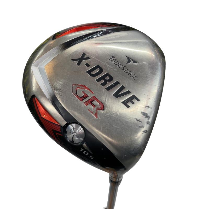 【中古】 ブリヂストン TOURSTAGE X-DRIVE GR(2010) 10.5° １番ウッド DR Tour AD B10-03w (フレックスS) メンズ 成人男性用 右利き 右用 C序列付ける ゴルフ野球クラブ