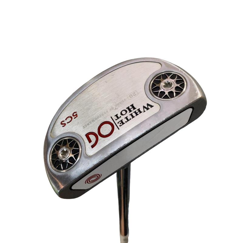 【中古】 オデッセイ WHITE HOT OG #5 CS 33インチ パター PT スチール (フレックスその他) メンズ 男性用 右利き 右用 Dランク ゴルフクラブ