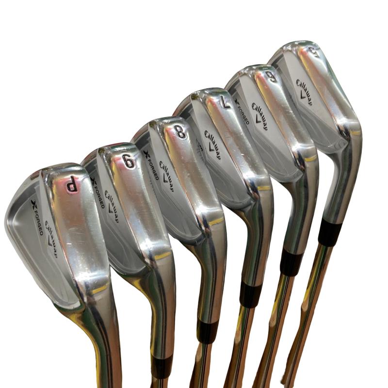 【中古】 キャロウェイ X FORGED(2024) 6S アイアン仕掛ける IR NS PRO MODUS3 TOUR105 (フレックスS) メンズ 成人男性用 右利き 右用 C価値づける ゴルフ野球クラブ