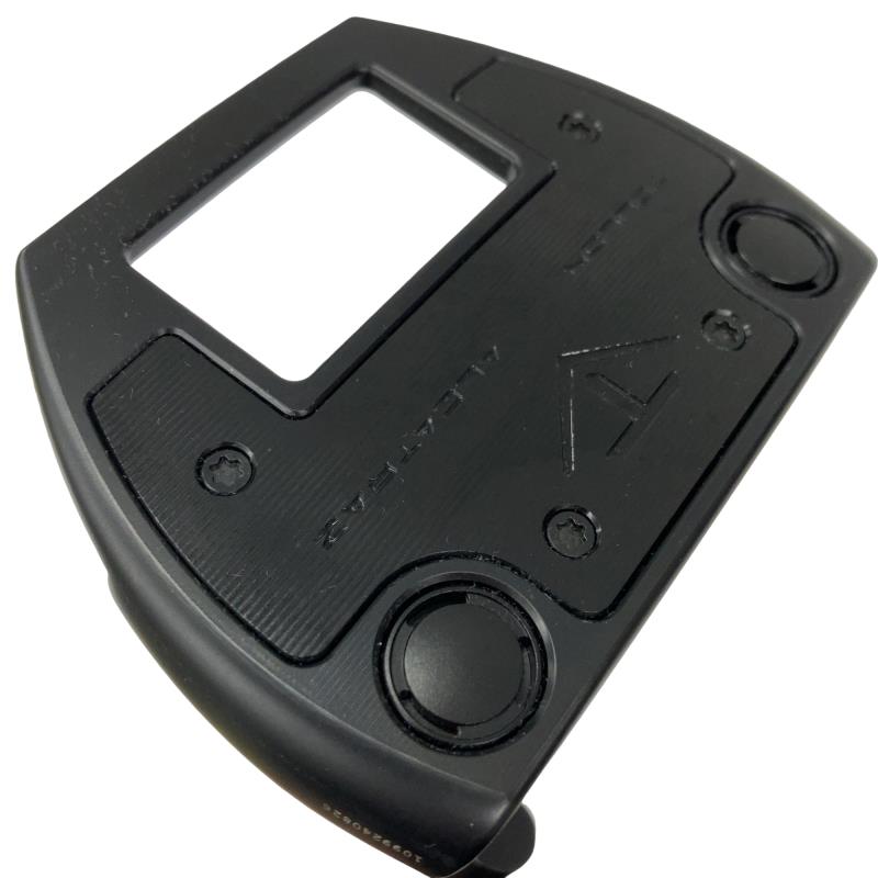 【中古】 TOULON DESIGN 24 BLACK COLLECTION ALCATRAZ H1(クランク) 35インチ パター PT スチール (フレックスその他) メンズ 男性用 右利き 右用 Bランク ゴルフクラブ