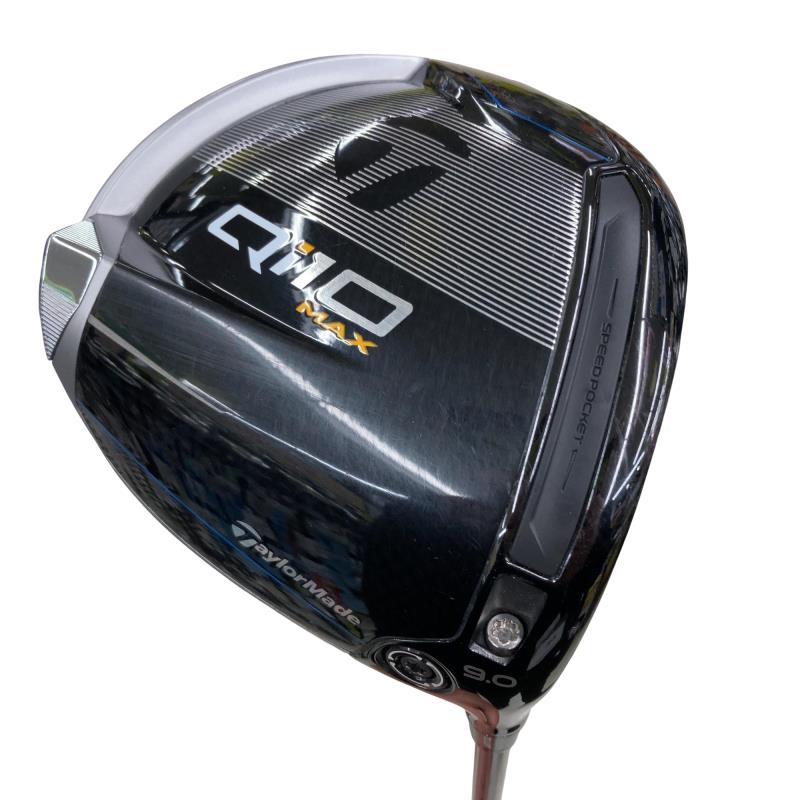 【中古】 テーラーメイド Qi10 MAX  9° USA ドライバー DR SPEEDER NX TCS 50 (フレックスS) メンズ 男性用 右利き 右用 Cランク ゴルフクラブ