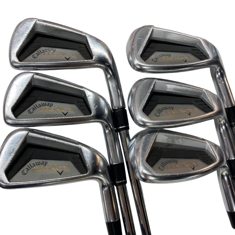 【中古】 キャロウェイ LEGACY(2010) 6S アイアンセット IR GS 95 (フレックスS) メンズ 男性用 右利き 右用 Cランク ゴルフクラブ|ゴルフパートナー 中古クラブ店