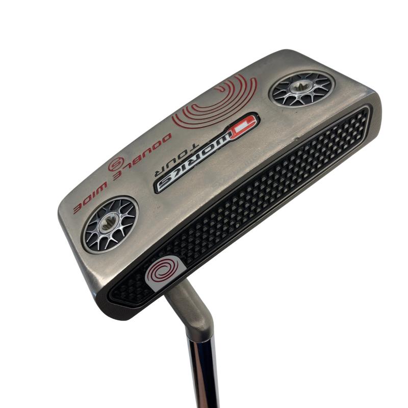 【中古】 オデッセイ O WORKS TOUR SILVER DOUBLE WIDE S 34インチ パター PT スチール (フレックスその他) メンズ 男性用 右利き 右用 Cランク ゴルフクラブ