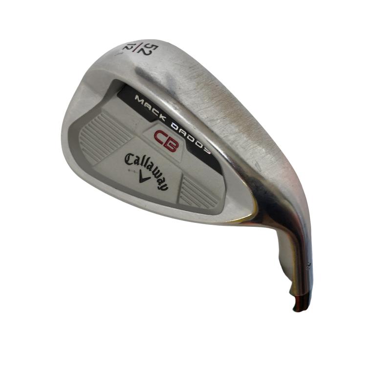 【中古】 キャロウェイ MACK DADDY CB クロムメッキ 52°/12° ウェッジ WG MCI WG5 シルバー (フレックスその他) メンズ 男性用 右利き 右用 Cランク ゴルフクラブ