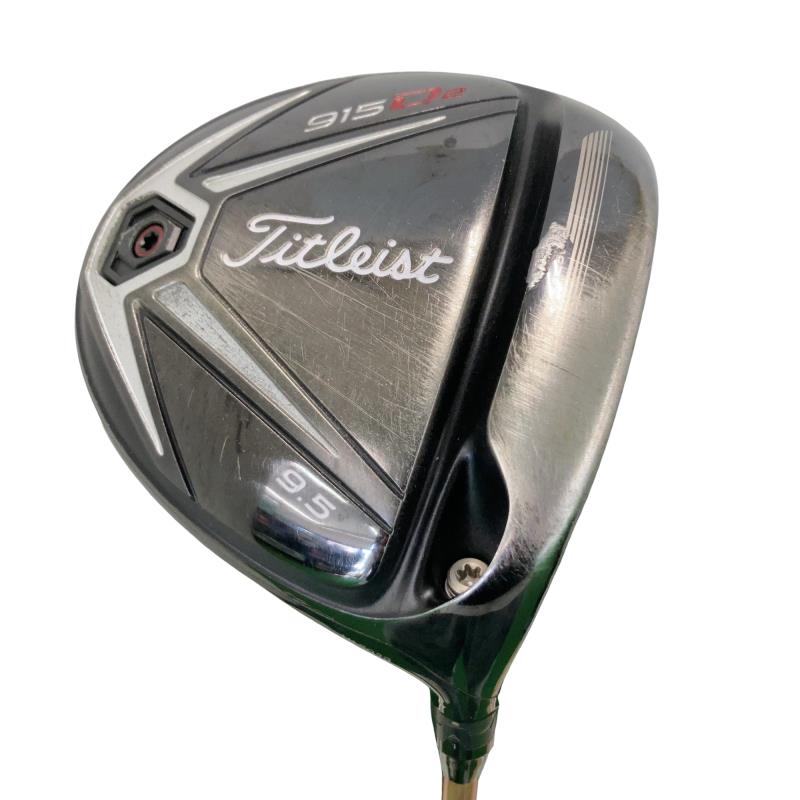 【中古】 タイトリスト 915 D2  9.5° １番ウッド DR 完全無欠特注立て坑 (フレックスS) メンズ 成人男性用 右利き 右用 C序列付ける ゴルフ野球クラブ