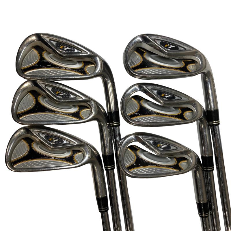 【中古】 テーラーメイド r7 IRON 6S アイアンセット IR NS PRO 950GH (フレックスS) メンズ 男性用 右利き 右用 Cランク ゴルフクラブ