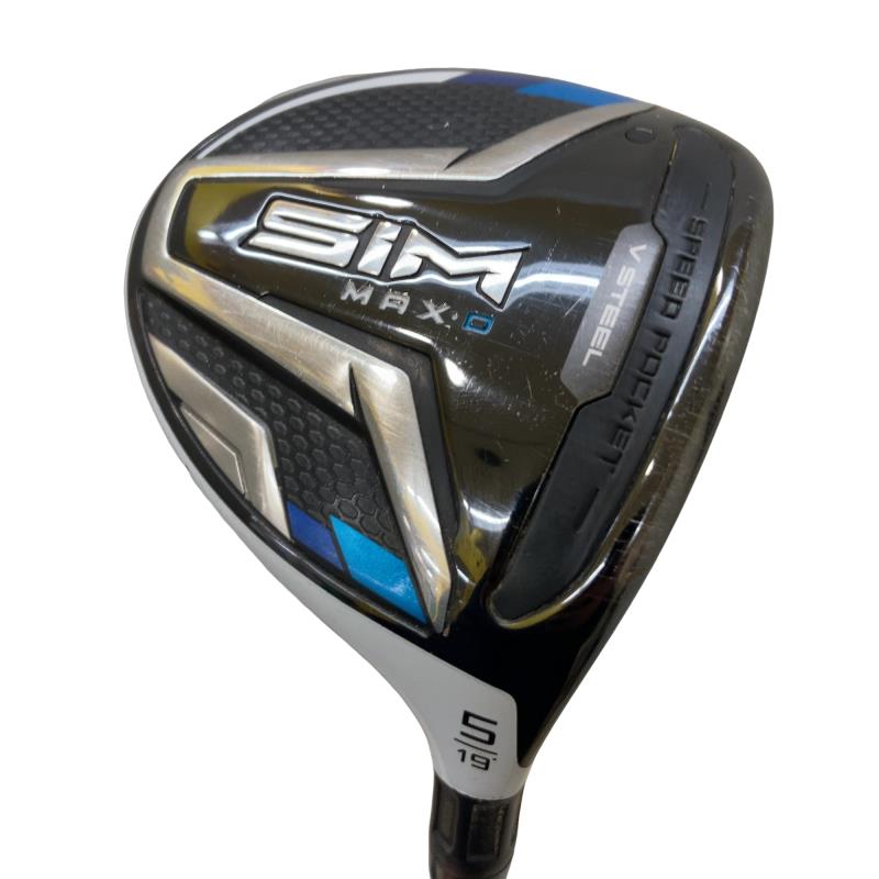【中古】 テーラーメイド SIM MAX-D 5W フェアウェイウッド FW TENSEI BLUE TM50(FW) (フレックスR) メンズ 男性用 右利き 右用 Cランク ゴルフクラブ