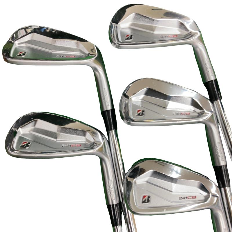 【中古】 ブリヂストン BRIDGESTONE 241CB 6S アイアンセット IR 純正特注シャフト (フレックスS) メンズ 男性用 右利き 右用 Cランク ゴルフクラブ
