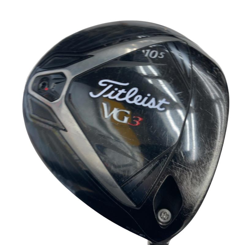 【中古】 タイトリスト Titleist VG3(2018) 10.5° １番ウッド DR Titleist VG60(2018) (フレックスS) メンズ 成人男性用 右利き 右用 D位置づける ゴルフ野球クラブ